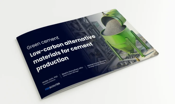 Green cement: Low-carbon alternative materials for cement production